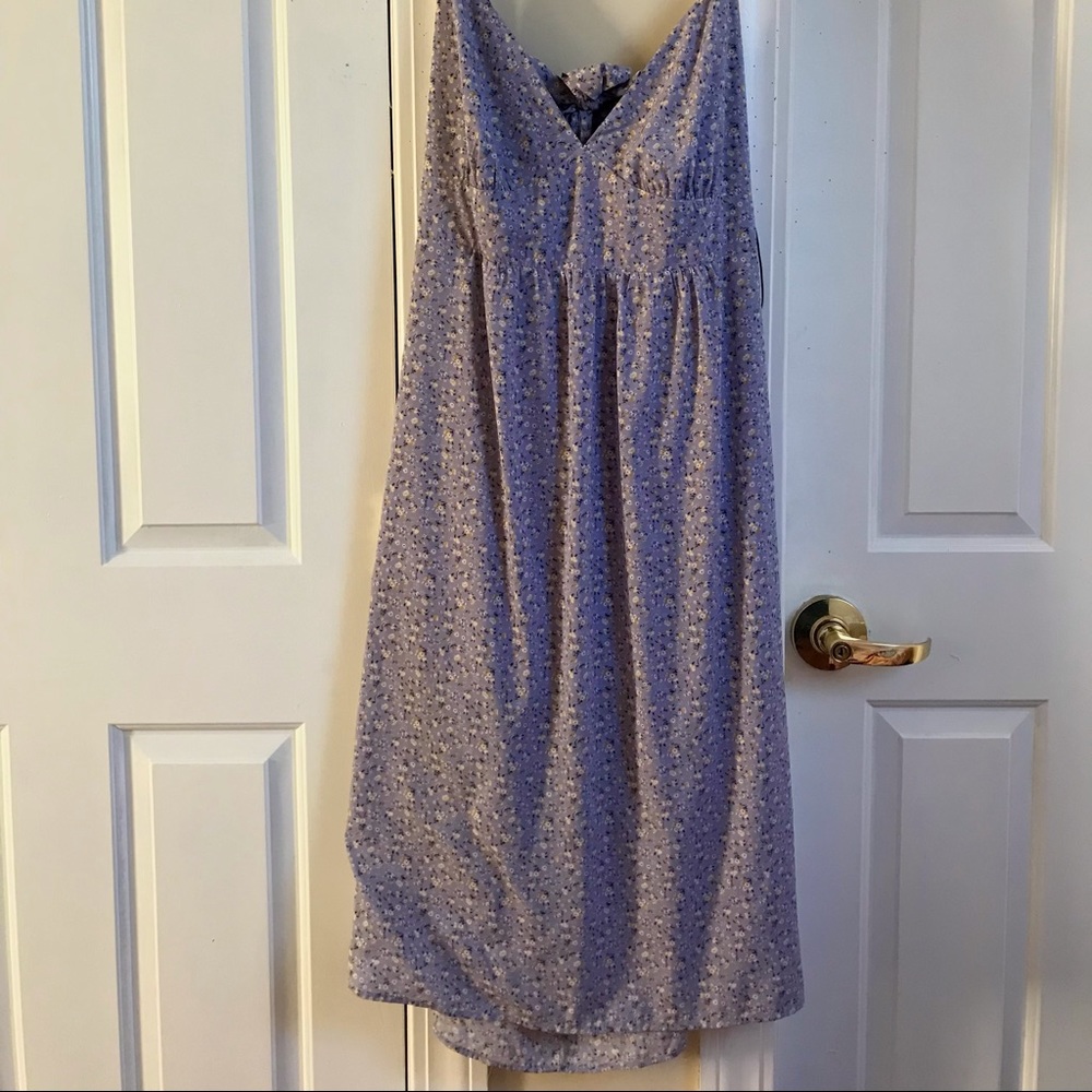 Lavender Cut Out Maxi Dress